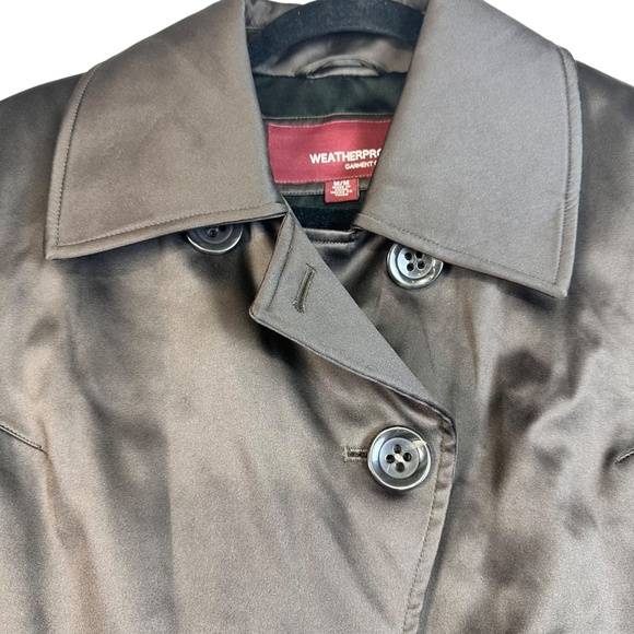 Weatherproof Garmet Company Rain Jacket Women's Brown Medium - Picture 7 of 8